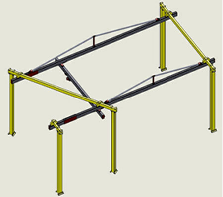 G-Rail Bridge Cranes.