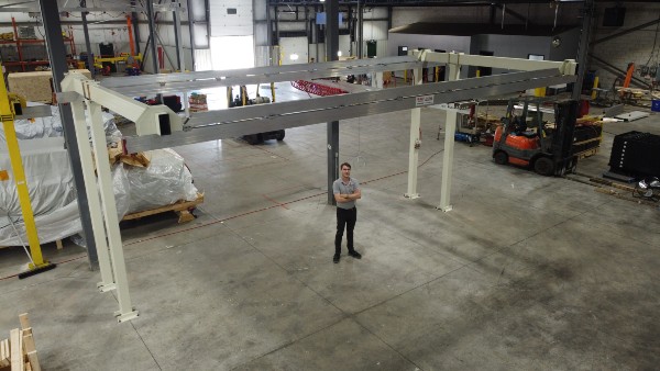 Multi-Ton I-Beam Bridge Cranes